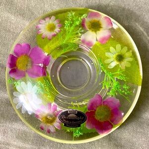 GILDE Dreamlight Made in Germany TraumLicht glass tea light candle holder #21